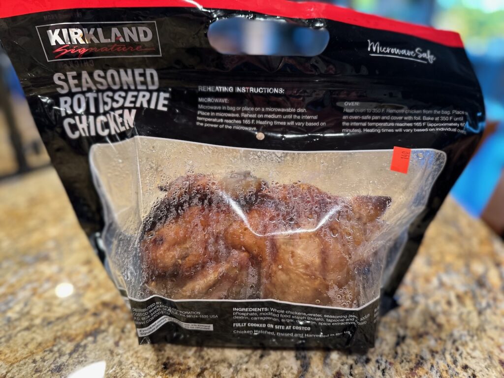 Costco Roasted Chicken in a Bag 