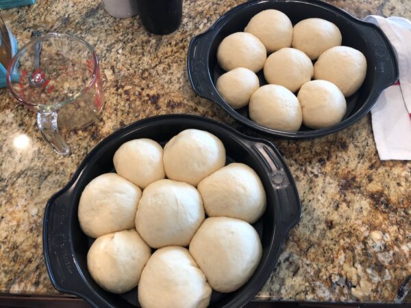 KAF Potato Rolls Thanksgiving 2020 Proofing