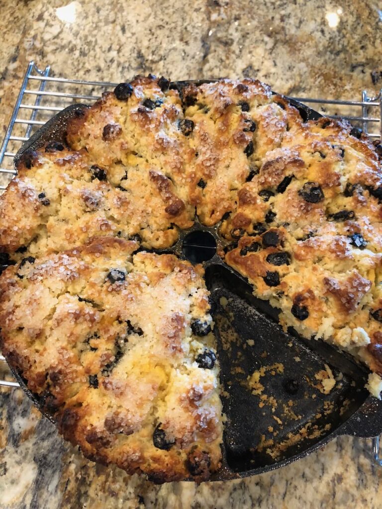 Blueberry Scones, Blueberry Lemon Scones and Uknown variety scones :)