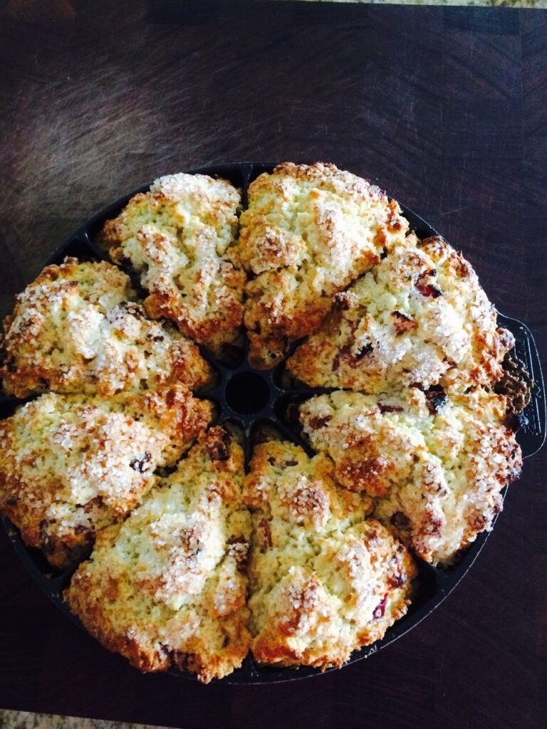 Blueberry Scones, Blueberry Lemon Scones and Uknown variety scones :)