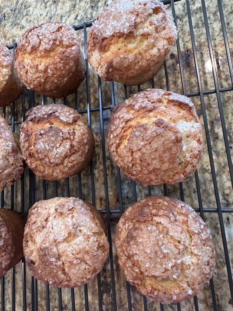 Preparing Lemon Poppyseed Muffins
